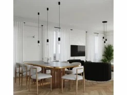 Clearance Sollux Lighting Lámpara De Escritorio Halo Moderno De Aluminio/Vidrio - 1 Fuentes Luminosas - L.12 X A.19 Cm - Negro