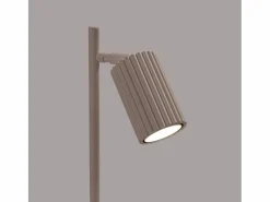 Clearance Lámpara De Escritorio Karbon Minimalista De Aluminio - 1 Fuentes Luminosas - L.14,5 X A.43 Cm - Pardo Lámpara De Escritorio