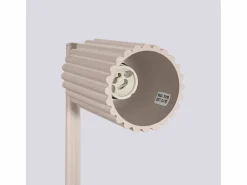 Clearance Lámpara De Escritorio Karbon Minimalista De Aluminio - 1 Fuentes Luminosas - L.14,5 X A.43 Cm - Pardo Lámpara De Escritorio