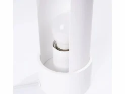 Sollux Lighting Lámpara de escritorio Torow minimalista de acero - 1 fuentes luminosas 3000K - L.10 x A.21 cm -