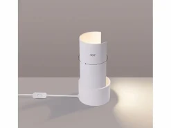 Sollux Lighting Lámpara de escritorio Torow minimalista de acero - 1 fuentes luminosas 4000K - L.10 x A.21 cm -