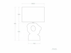 Clearance Lámpara de Mesa Cerámica Illinois Lámpara De Mesa