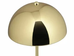 Clearance OZAIA Lámpara de mesa champiñón efecto latón - D.20 x Alt. 30 cm - - ONTARIO Dorado