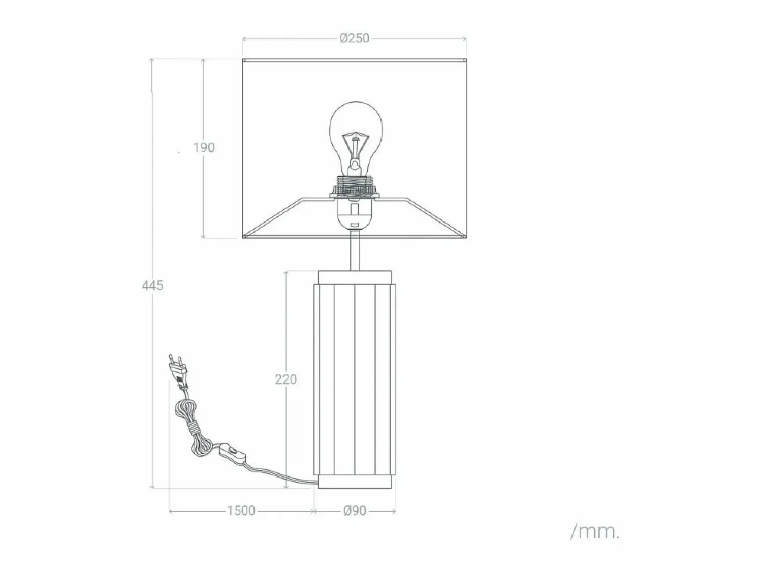 Clearance Ledkia Lámpara de Mesa de Cerámica Corbusier Blanco