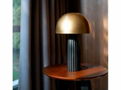 Sale Rendez-Vous Déco Lámpara de mesa de metal negro y dorado - Joy Negro / Dorado