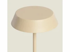 Clearance Ledkia Lámpara de Mesa LED Metal Inalámbrica para Exterior Ula Beige