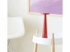 Discount Lámpara de mesa recargable Zafferano Angelina: inalámbrica, cabezal ajustable, control táctil, diseño interior moderno, color Lámpara De Mesa