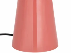 Online OZAIA Lámpara de mesa seta de metal, D. 39 x A.52 cm, brillante, LARKIN Rosa