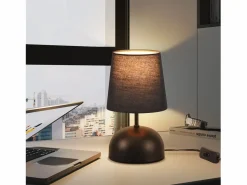Outlet Lámpara de mesita de noche , juego de 2, cable , tela pequeña, diseño moderno Lámpara De Mesa