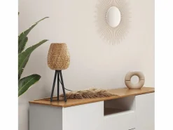 Clearance Lámpara de mesita Tara de Bambú, diametro 43,5 cm Lámpara De Mesa