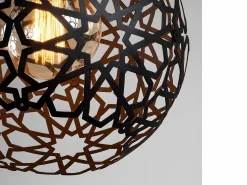 OZAIA Lámpara de metal de altura ajustable CELINDRA - D. 25 x Alt. 39/119 cm -
