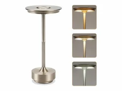 Outlet Lámpara de noche inalámbrica , lámpara de mesa LED a batería, lámpara táctil regulable con batería recargable por USB, paquete de 2 Lámpara De Mesa