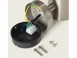 Ledkia Lámpara de Pared Exterior LED 5W Acero Inoxidable Inti 4000K Blanco Neutro