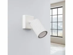 Sollux Lighting Lámpara de pared Gloow minimalista de aluminio - 1 fuentes luminosas 3000K - L.8 x A.8 cm -
