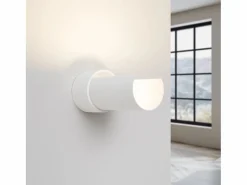 Outlet Lámpara de pared Torow minimalista de acero - 1 fuentes luminosas 4000K - L.10 x A.21 cm - Aplique Para Pared