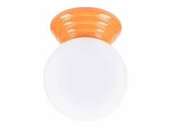 Discount Lámpara de pared Zori minimalista de cerámica/vidrio vidriado - 1 fuentes luminosas - L.12 x A.12 cm - Aplique Para Pared