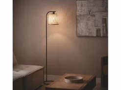 Outlet Ledkia Lámpara de Pié Bambú Adola Natural Color natural claro