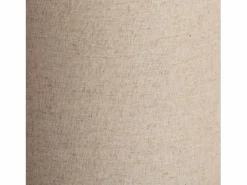 Outlet Ledkia Lámpara de Pie Cerámica y Tela Bryony Topo Gris