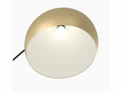 Clearance Lámpara de pie de metal de color latón - Dinard Lámpara De Pie