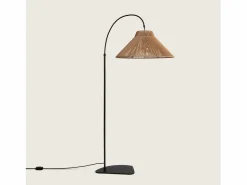 Best Ledkia Lámpara de Pie Exterior Metal y Cuerda Montreal Natural Multicolor