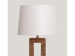 Hot Lámpara de Pie Madera Abner Natural Lámpara De Pie