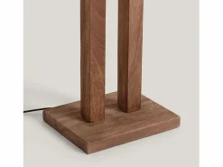 Hot Lámpara de Pie Madera Abner Natural Lámpara De Pie