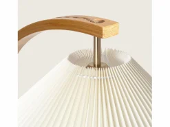 Discount Lámpara de Pie Madera Luanda Lámpara De Pie