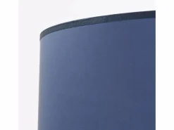 Sale Sollux Lighting Lámpara de pie Nevia minimalista de tela/PVC/acero - 1 fuentes luminosas - L.40 x A.135 cm - marino/negro Azul