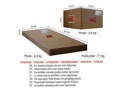 Clearance TOSEL Lámpara de Pie ,madera,nogal,A190xD150xP40cm Color natural oscuro