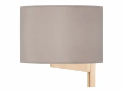 TOSEL Lámpara de Pie ,madera,natural,A168xD 45xP45cm