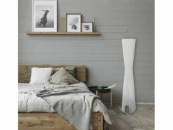 Best TOSEL Lámpara de Pie ,metal,,A 145x D30xP30cm Blanco