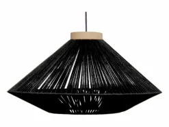 Best TOSEL Lámpara de Pie ,metal,madera, ,A195xD 43xP110cm Negro