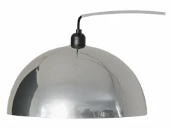 TOSEL Lámpara de Pie ,metal,Negro ,A 190x D150xP40cm