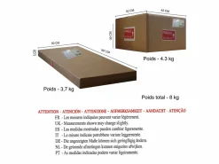 Sale Lámpara de Pie ,metal,Aluminio , A 165xD28xP28cm Lámpara De Pie