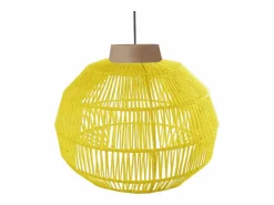 Online TOSEL Lámpara de Pie ,metal,madera,haya,,A195xD43xP110cm Amarillo