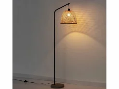 VS Venta-stock Lámpara de pie Umiko de Bambú, altura 156 cm