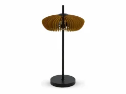 Discount Lámpara de sobremesa de contrachapado color miel Lámpara De Mesa