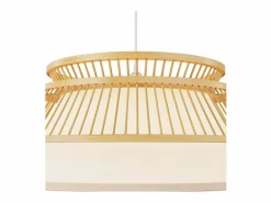 New Rendez-Vous Déco Lámpara de techo de bambú natural 46 cm - Maupiti Beige