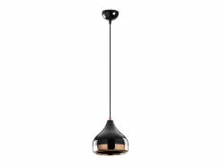 OZAIA Lámpara de techo de metal - lámpara D. 17 x Alt. 25/112 cm - y cobre - YILDO