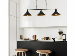 OZAIA Lámpara de techo de metal - lámpara Ancho 108 x Alt. 55 cm - - SIVANI