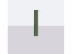 Best Lámpara de techo Gloow minimalista de aluminio - 1 fuentes luminosas 3000K - L.6,5 x A.40 cm - oliva Plafón