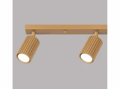 Sollux Lighting Lámpara de techo Gloow minimalista de aluminio - 4 fuentes luminosas 3000K - L.81 x A.16,5 cm -