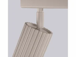 Sale Lámpara De Techo Karbon Minimalista De Aluminio - 4 Fuentes Luminosas - L.81 X A.16,5 Cm - Pardo Plafón