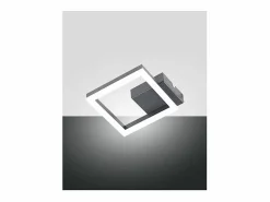 Discount Lámpara de techo LED moderna BARD 11W Antracita 3394-24-282 Fabas Luce Gris antracita