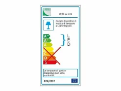 Hot Lámpara de techo LED moderna GIOTTO 18W 3508-21-102 Fabas Luce Blanco