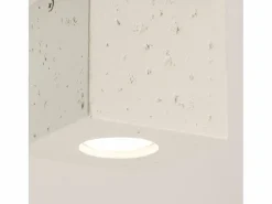 Outlet Lámpara de techo Quad industrial de concreto - 1 fuentes luminosas - L.10 x A.10 cm - Plafón