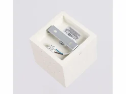 Outlet Lámpara de techo Quad industrial de concreto - 1 fuentes luminosas - L.10 x A.10 cm - Plafón