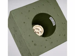 Clearance Lámpara de techo Quad industrial de concreto - 1 fuentes luminosas - L.10 x A.10 cm - oliva Plafón