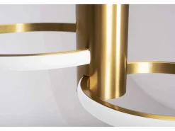 Outlet Lámpara De Techo Toolight App1403-Cw Brush Gold Plafón