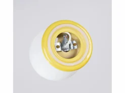 Sollux Lighting Lámpara de techo Zori minimalista de cerámica/vidrio vidriado - 1 fuentes luminosas - L.12 x A.12 cm -